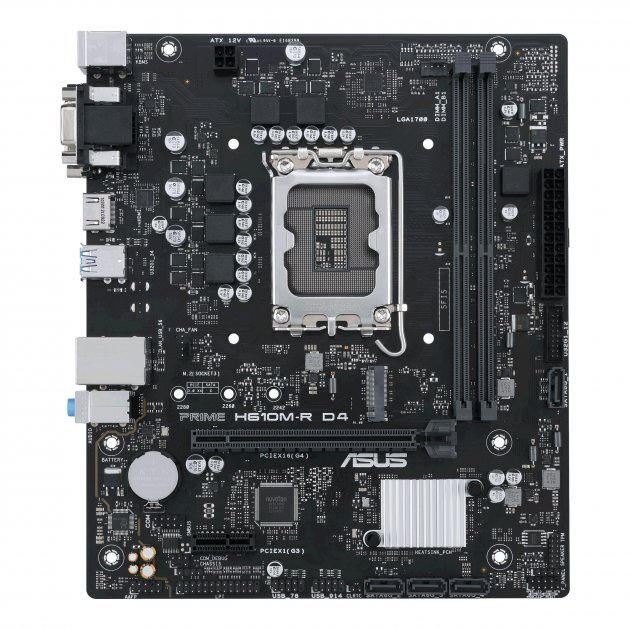 ASUS PRIME H610M-R D4-SI / mATX LGA1700 DDR4