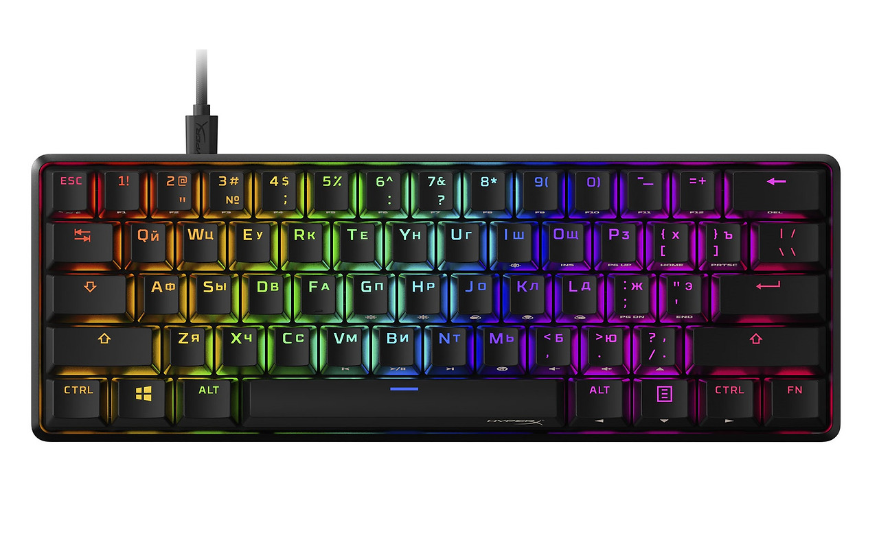 HyperX Alloy Origins 60 RGB / 572Y6AA#ACB Pink