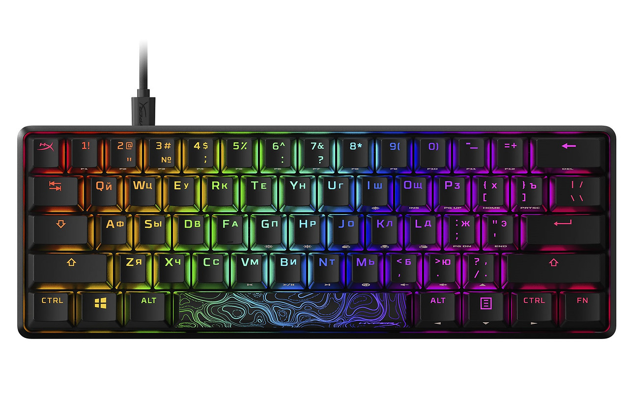 HyperX Alloy Origins 60 RGB / 572Y6AA#ACB Pink