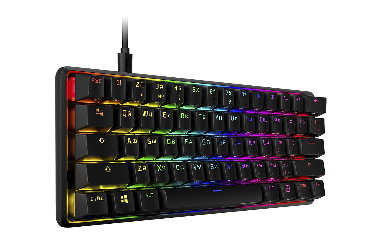 HyperX Alloy Origins 60 RGB / 572Y6AA#ACB Pink