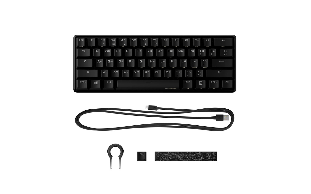 HyperX Alloy Origins 60 RGB / 572Y6AA#ACB Pink