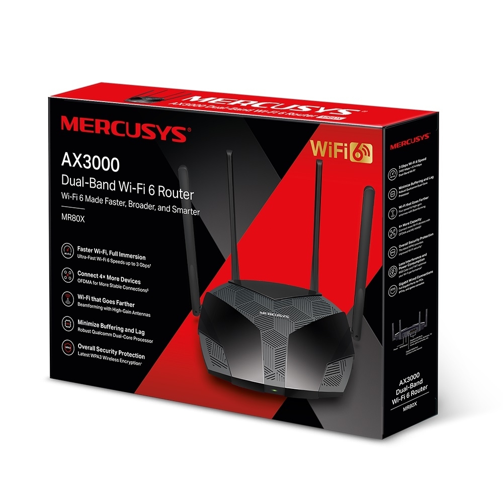 MERCUSYS MR80X Wi-Fi 6