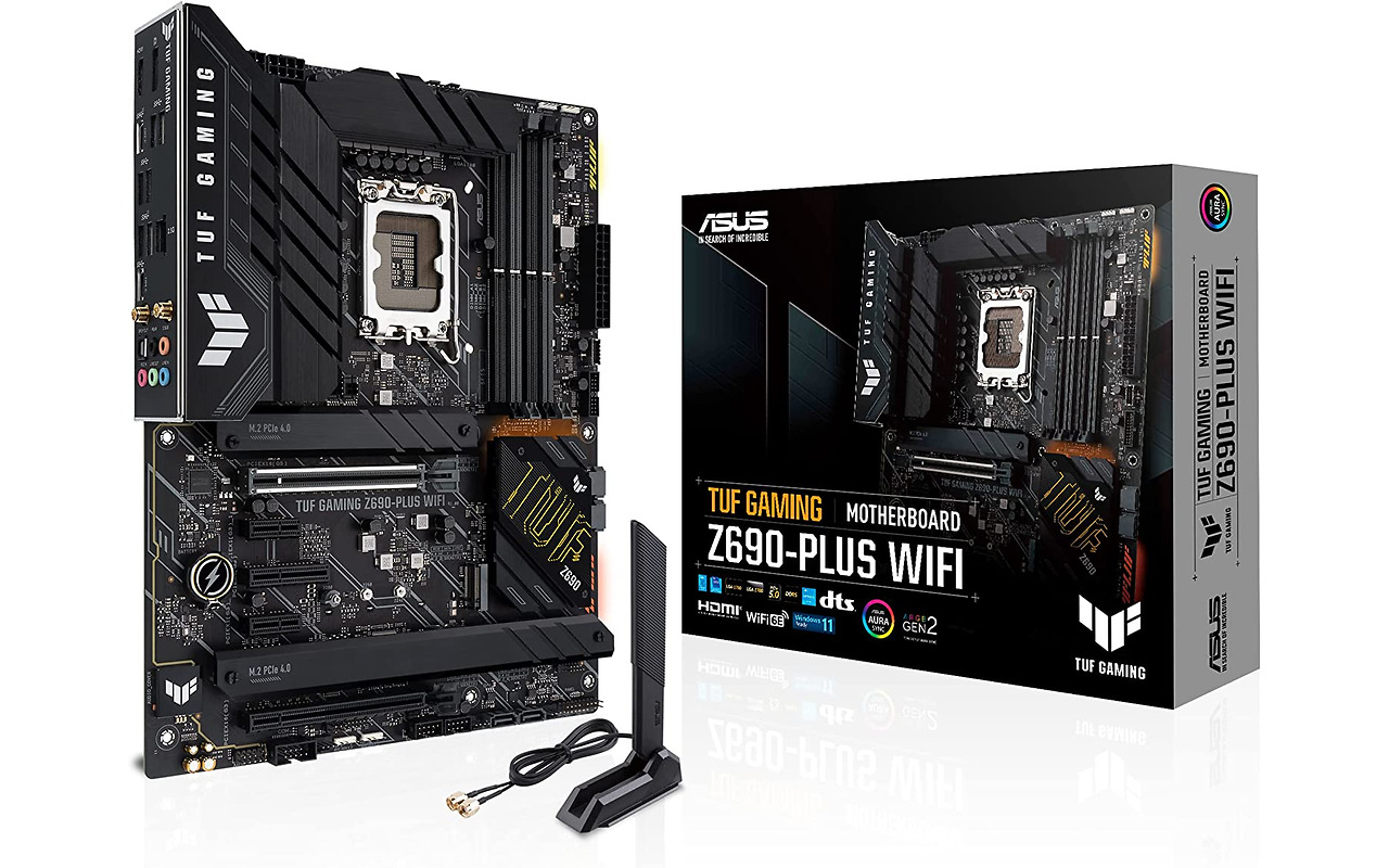 ASUS TUF GAMING Z690-PLUS WI-FI / ATX LGA1700 DDR5 6000