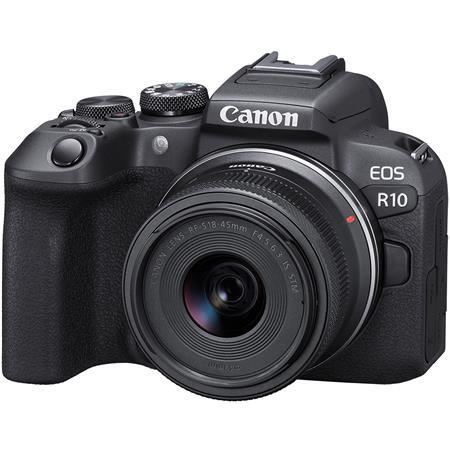 Canon EOS R10 + RF-S 18-45mm IS STM + Adapter EF-EOS R