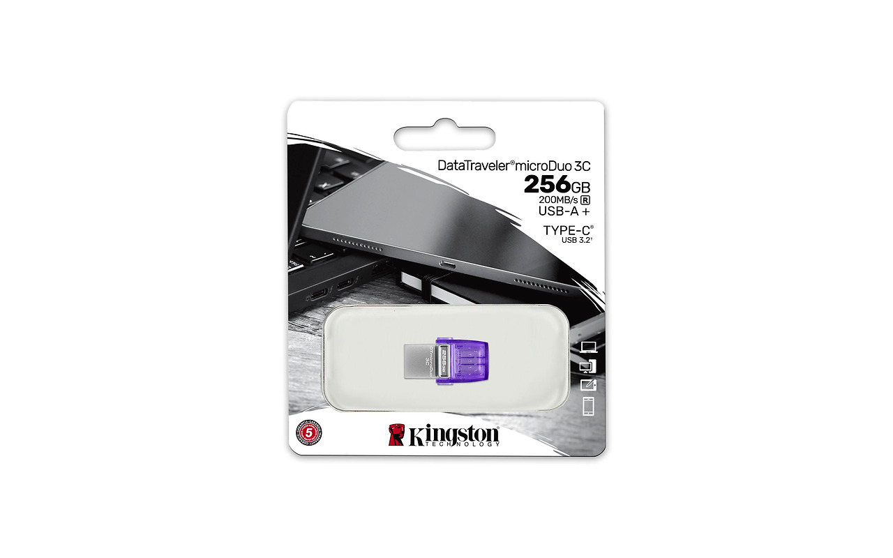 Kingston DataTraveler microDuo 3C / DTDUO3CG3/256GB