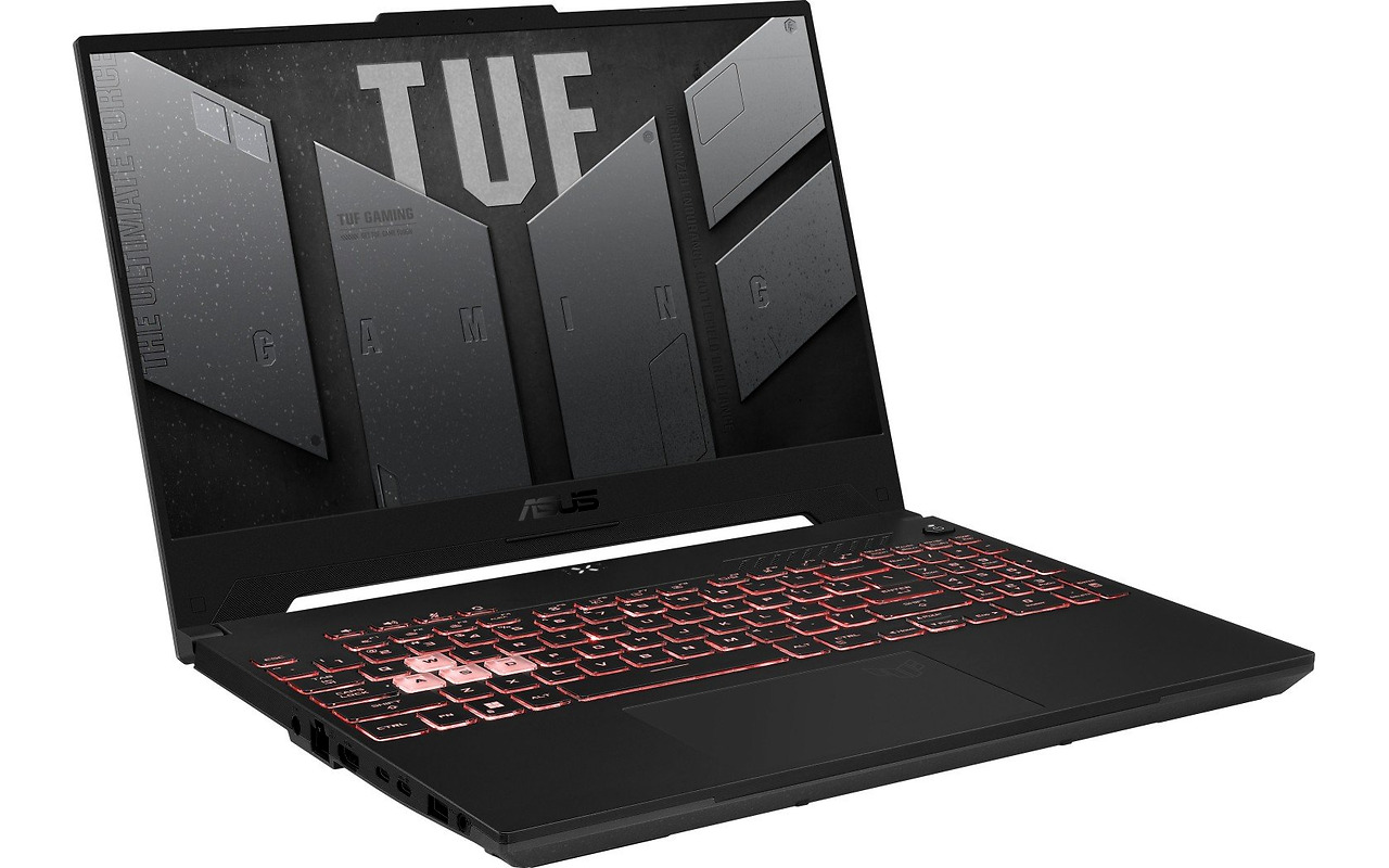 ASUS TUF Gaming A15 FA507RM / 15.6 FullHD 144Hz / Ryzen 7 6800H / 16Gb DDR5 / 512Gb SSD / GeForce RTX 3060 6Gb / No OS