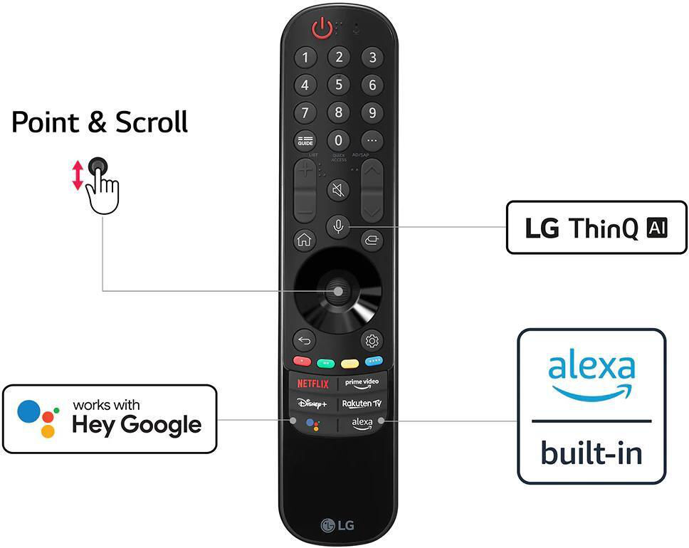 LG 43NANO766QA / 43 Nano Cell Smart Remote