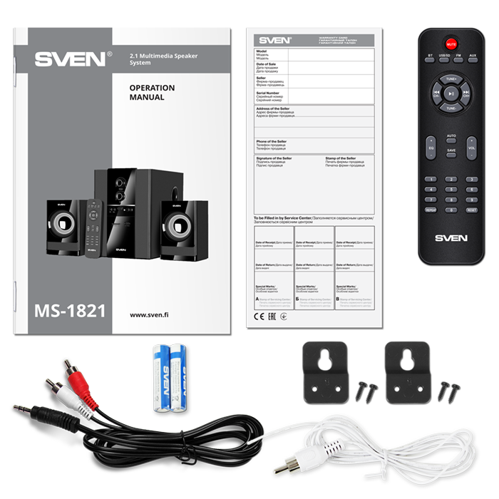 Sven MS-1821 / 2.1 44W