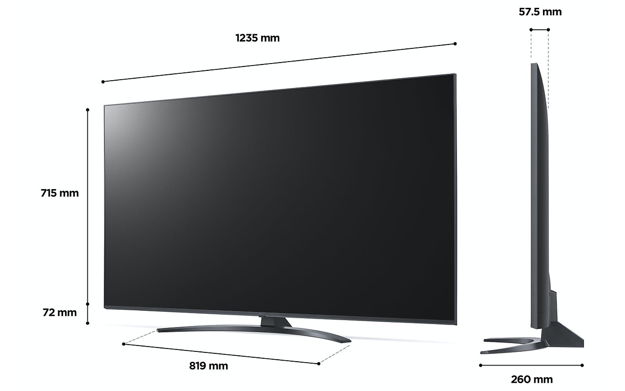 LG 55UQ81006LB / 55 WebOS 22 Smart remote