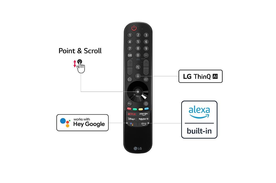 LG 65QNED816QA / 65 QD NanoCell Smart Remote