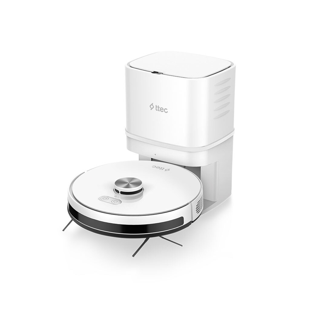 ttec Robot Vacuum Cleaner Robi and Mop with Automatic ProMaster+ / 2700Pa / 160Min /