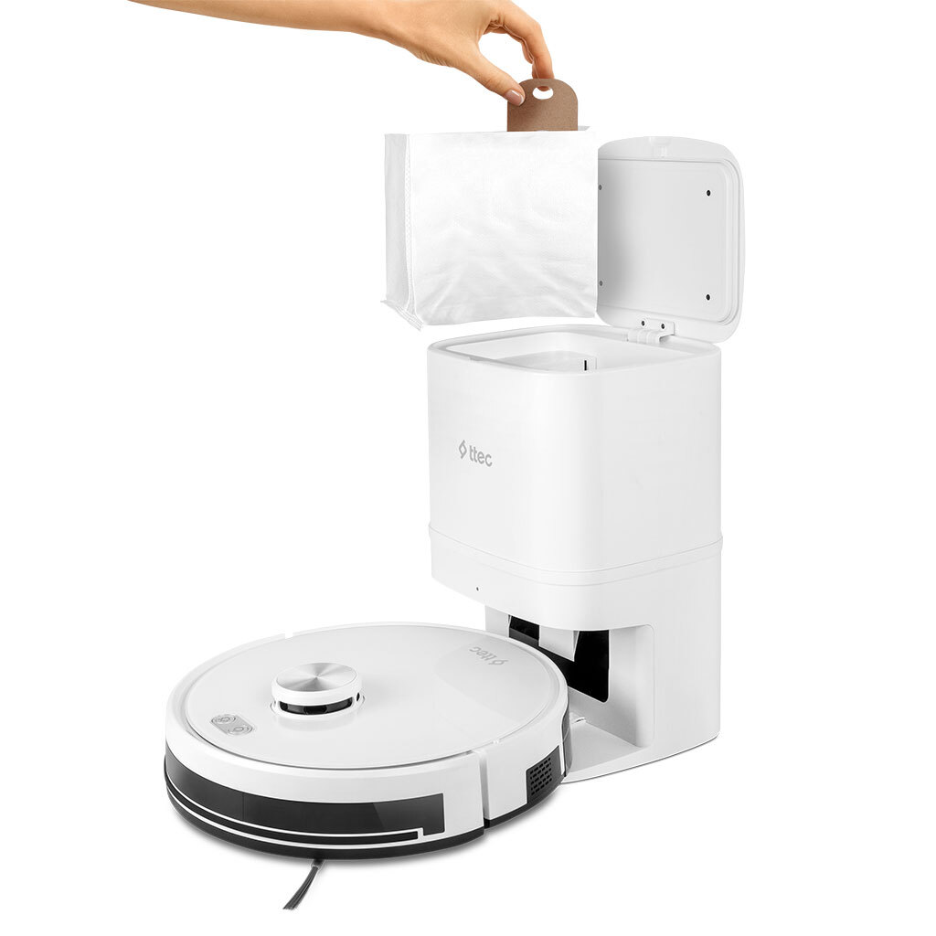 ttec Robot Vacuum Cleaner Robi and Mop with Automatic ProMaster+ / 2700Pa / 160Min /