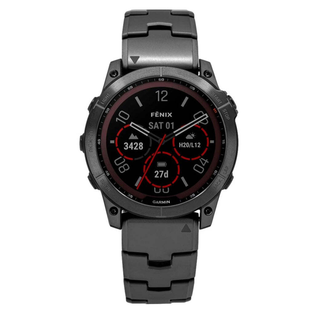 Garmin Fenix 7X Sapphire Solar / 010-02541-27