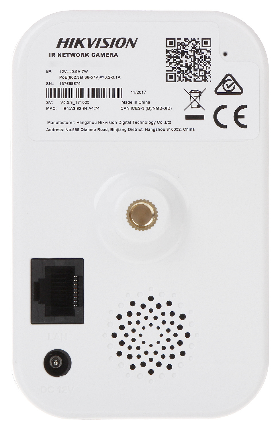 HIKVISION DS-2CD2443G0-I / 4Mpix 6mm Cube