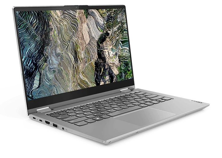 Lenovo ThinkBook 14s Yoga / 14 FullHD IPS Touch / Core i7-1165G7 / 16GB DDR4 / 512GB NVMe / Intel Iris Xe / Smart Pen / DOS /
