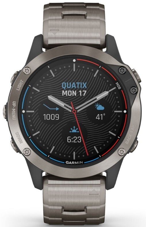 Garmin Quatix 6 Sapphire Titanium / 010-02158-95
