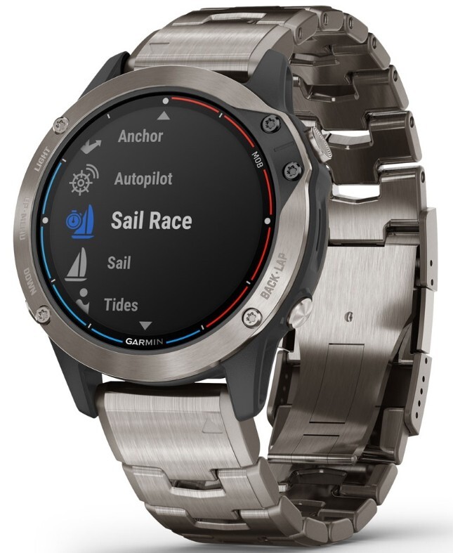 Garmin Quatix 6 Sapphire Titanium / 010-02158-95