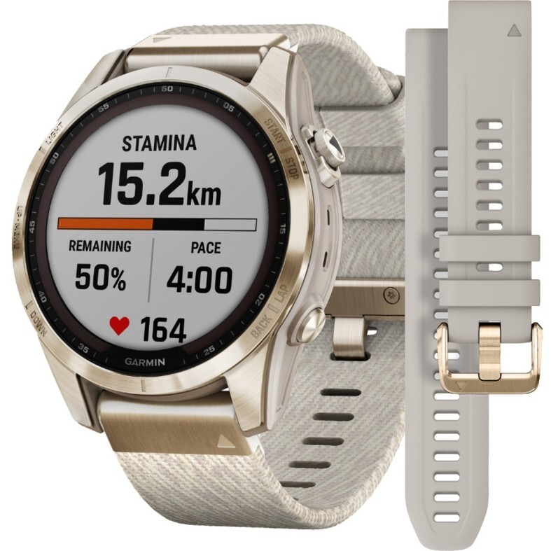 Garmin Fenix 7S Sapphire Solar / 010-02539-39