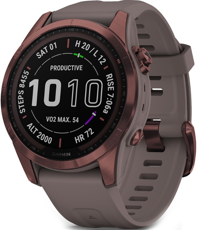 Garmin Fenix 7S Sapphire Solar / 010-02539-29