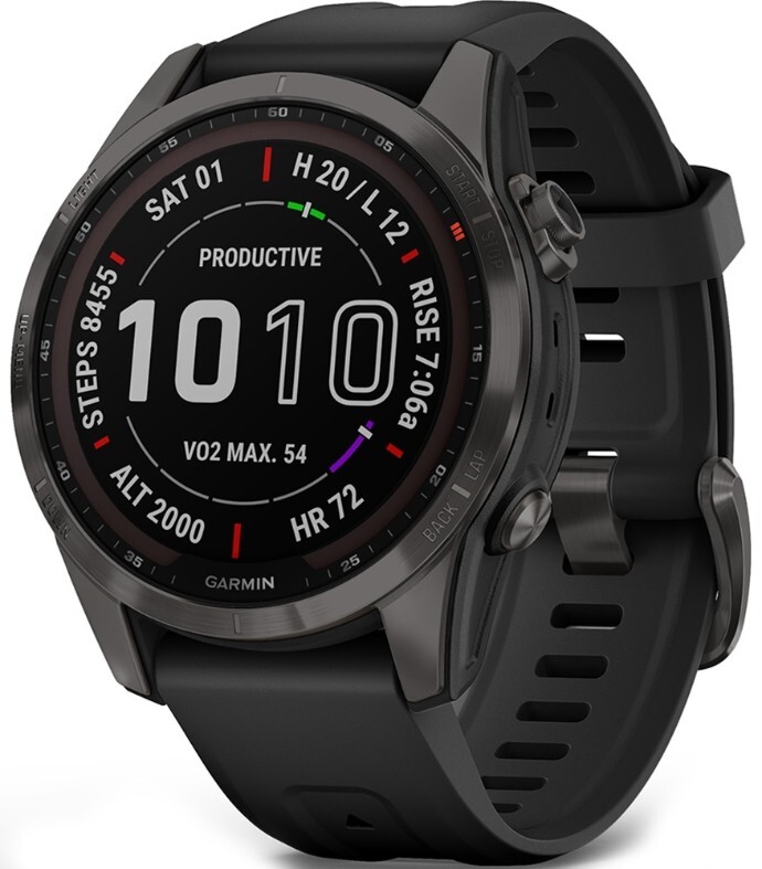 Garmin Fenix 7S Sapphire Solar / 010-02539-25
