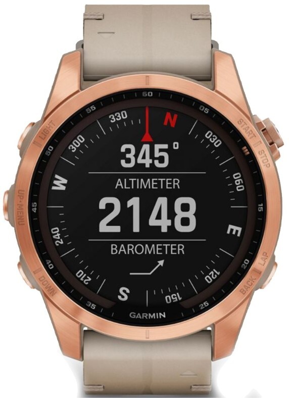 Garmin Fenix 7S Sapphire Solar / 010-02539-35