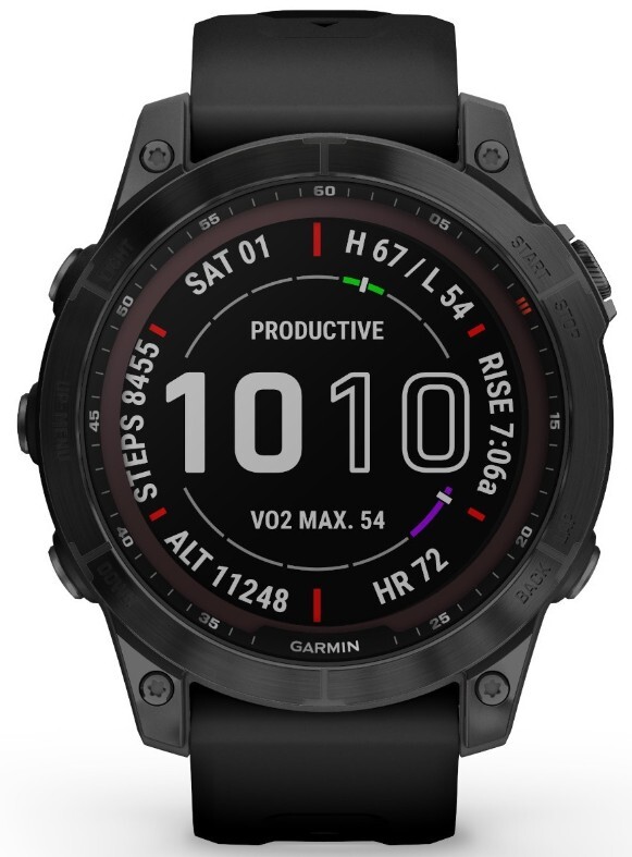 Garmin Fenix 7 Sapphire Solar / 010-02540-35