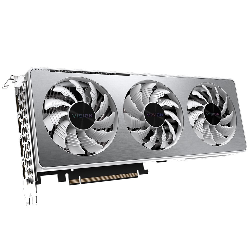 GIGABYTE GeForce RTX 3060 VISION OC 12G / 12GB GDDR6 192bit / GV-N3060VISION OC-12GD 2.0