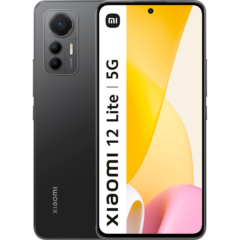 Xiaomi 12 Lite / 6.55 AMOLED 120Hz / Snapdragon 778G / 8Gb / 128Gb / 4300mAh / Black