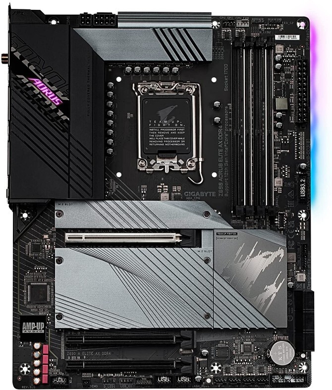 GIGABYTE Z690 AORUS ELITE AX 1.0 / ATX LGA1700 DDR5 6000