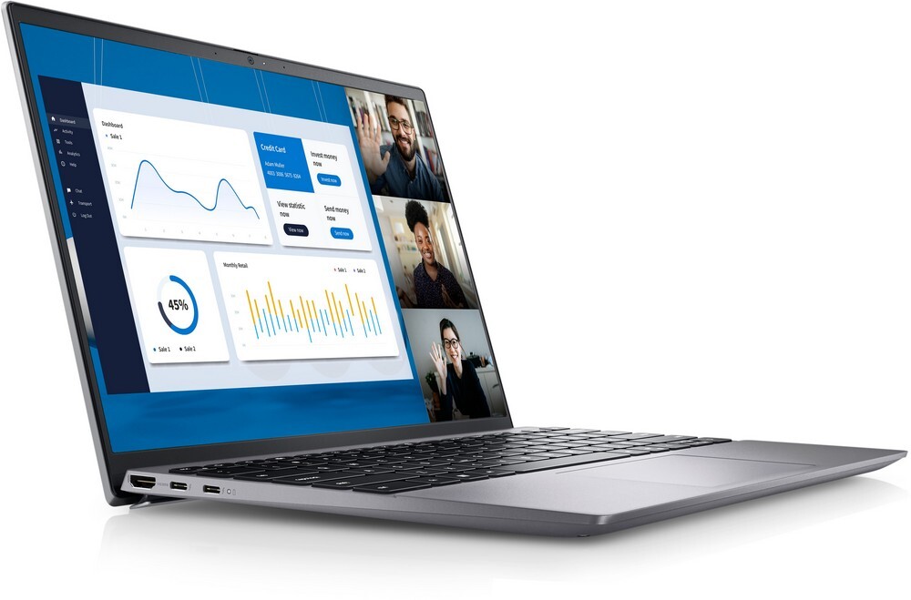 DELL Vostro 5320 / 13.3 FullHD+ / Core i7-1260P / 16GB LPDDR5 / 512GB NVMe / Intel Iris Xe / Windows 11 PRO