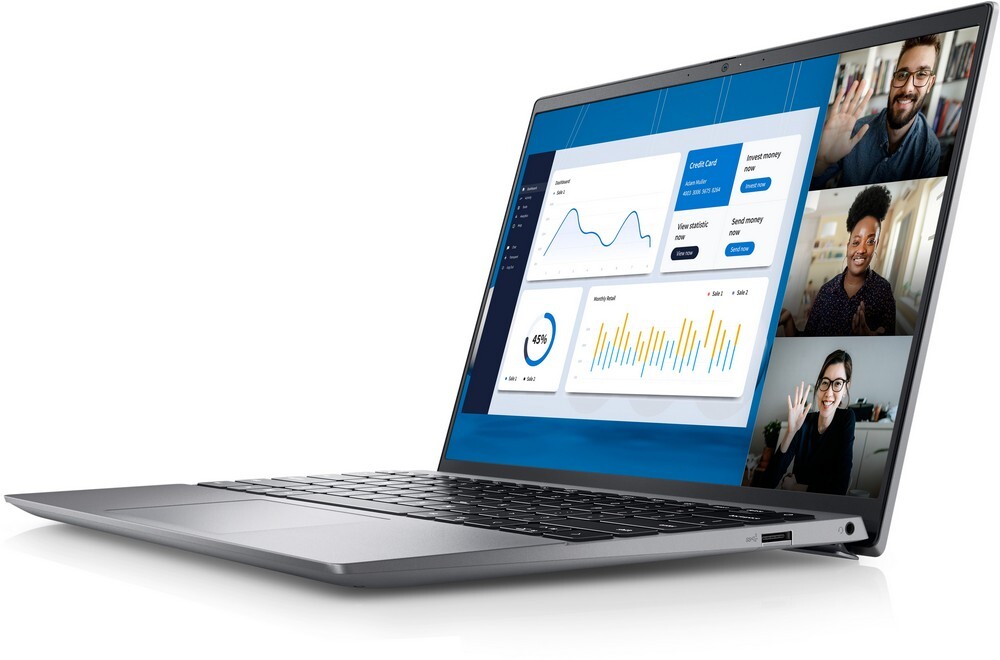 DELL Vostro 5320 / 13.3 FullHD+ / Core i7-1260P / 16GB LPDDR5 / 512GB NVMe / Intel Iris Xe / Windows 11 PRO