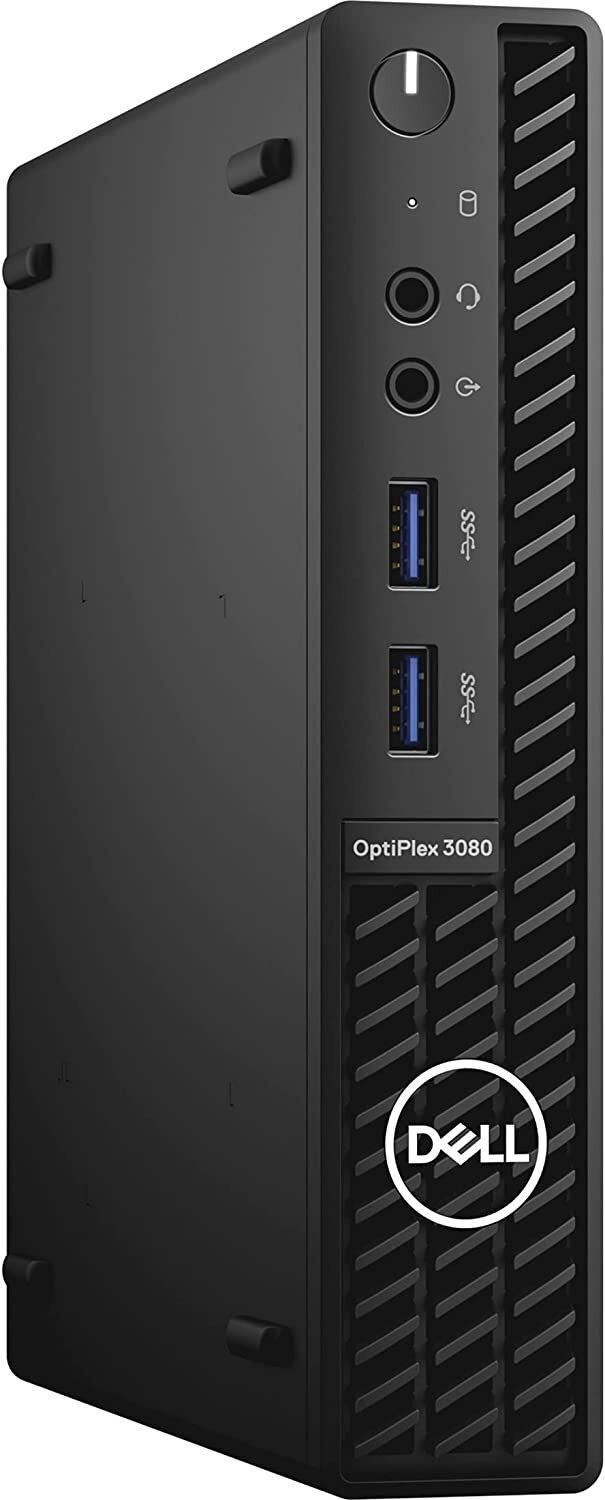 DELL Optiplex 3000 MFF / Core i3-12100T / 8GB RAM / 256GB SSD / Black Windows