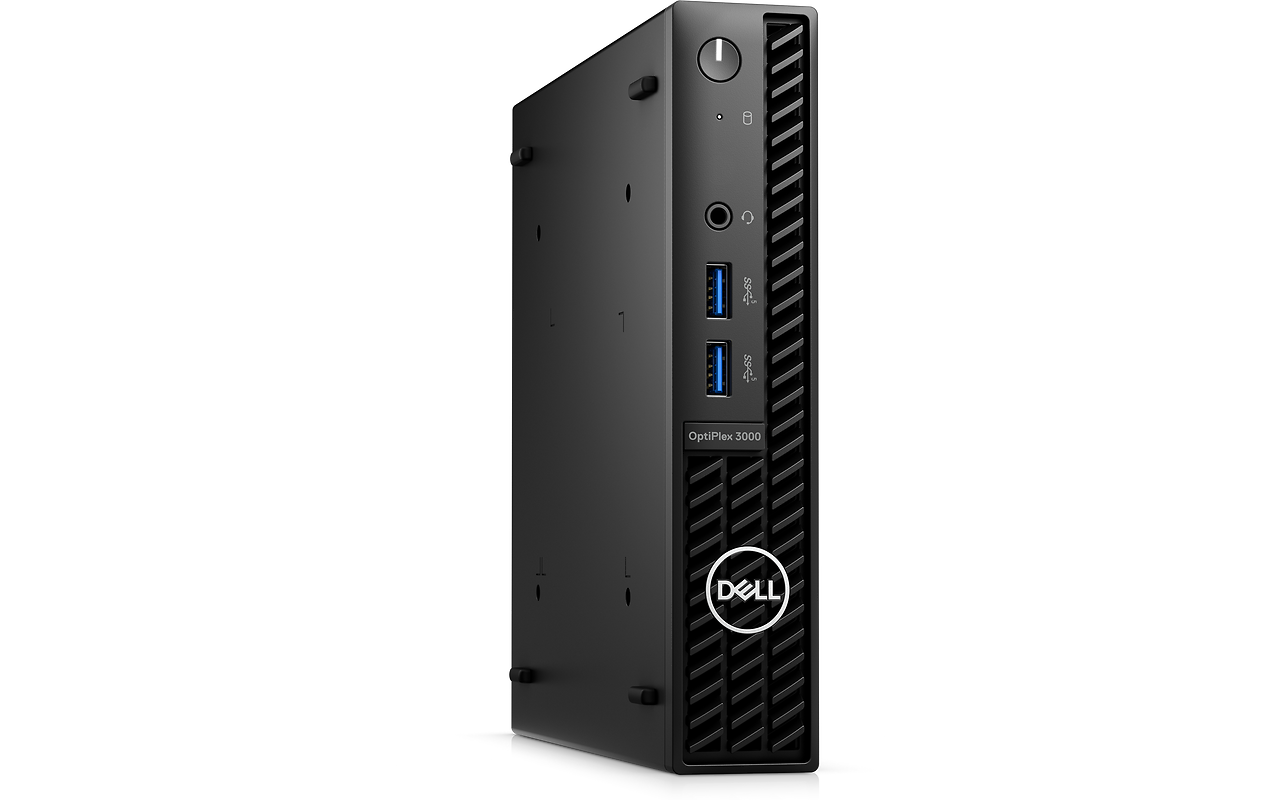 DELL Optiplex 3000 MFF / Core i5-12500T / 8GB RAM / 256GB SSD / Black Windows