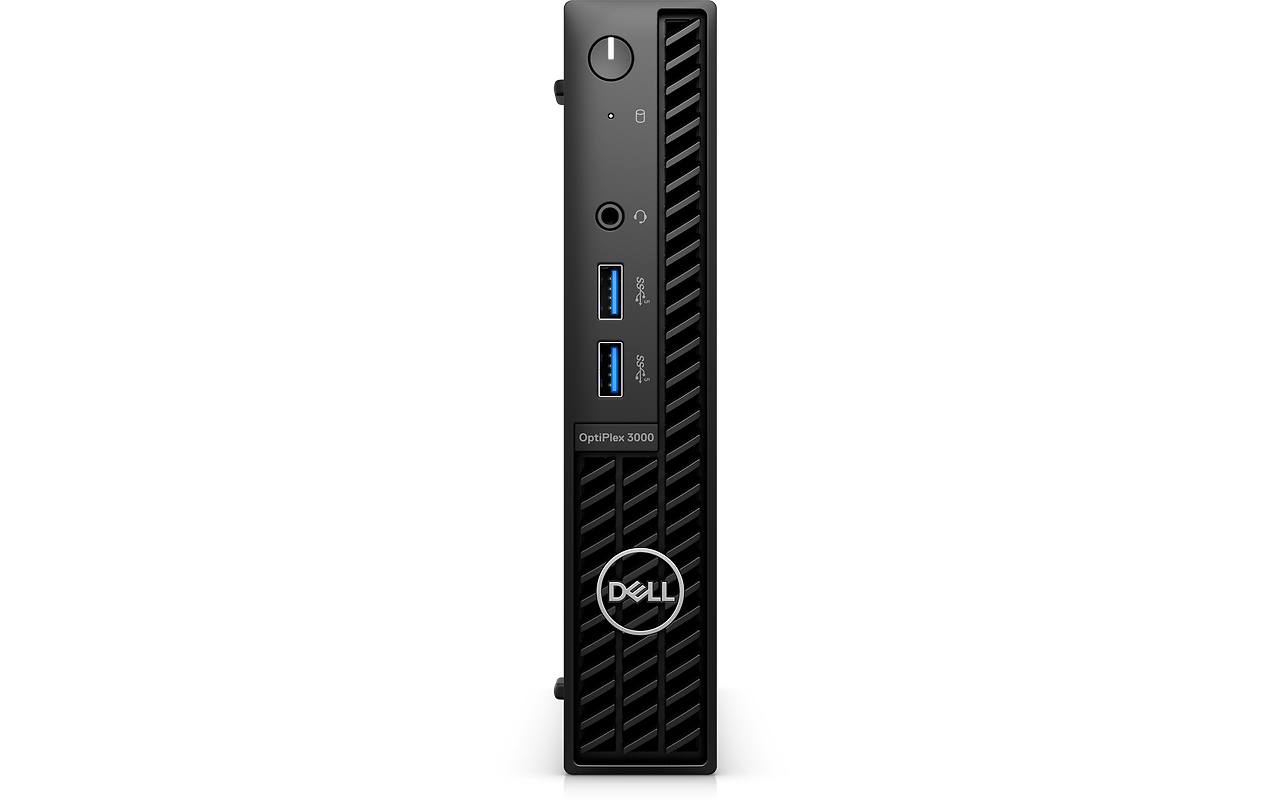 DELL Optiplex 3000 MFF / Core i5-12500T / 8GB RAM / 256GB SSD / Black Windows