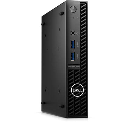 DELL Optiplex 3000 MFF / Core i5-12500T / 8GB RAM / 256GB SSD / Black Linux DOS