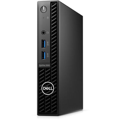DELL Optiplex 3000 MFF / Core i5-12500T / 8GB RAM / 256GB SSD / Black Linux DOS