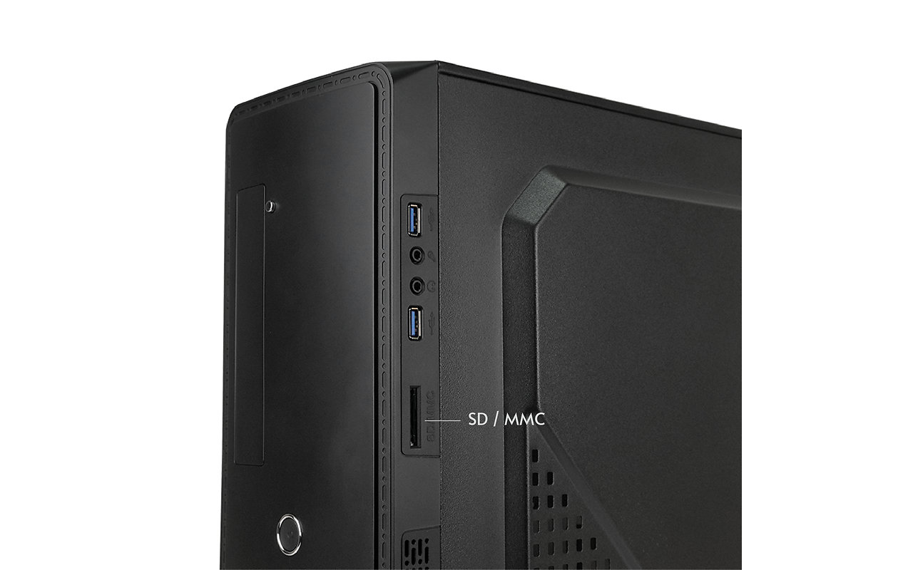 Chieftec Uni Series UC-03B-OP / ATX Slim Tower