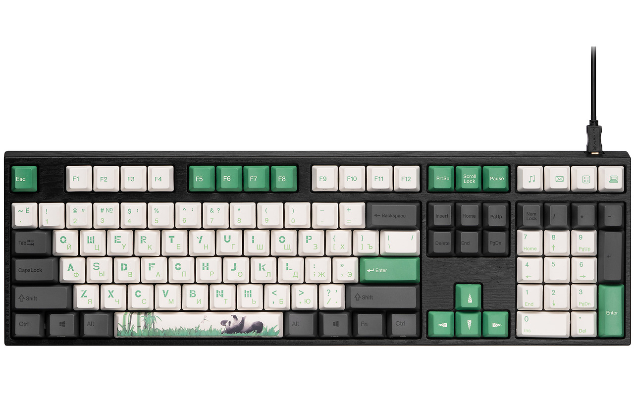 Varmilo VA108M Panda R2 Cherry MX Blue / VA108MA029A1A2A06A026