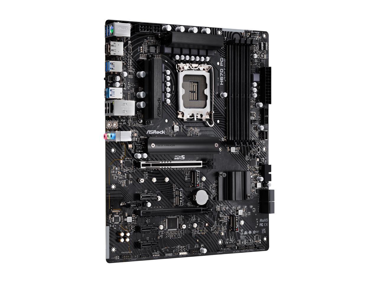 ASRock H670 PG RIPTIDE / ATX LGA1700 4xDDR4 5000