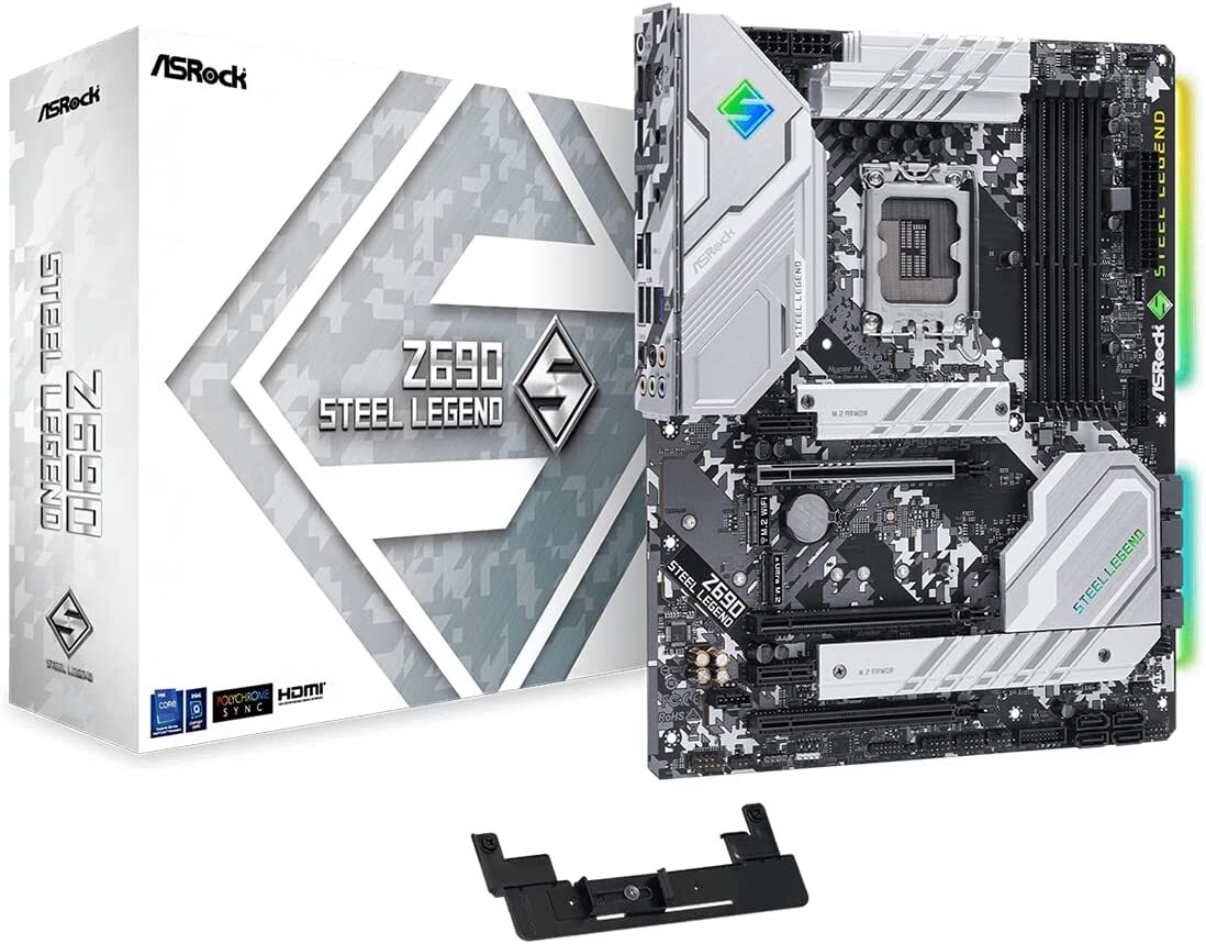 ASRock Z690 STEEL LEGEND/D5 / ATX LGA1700 4xDDR4 5333