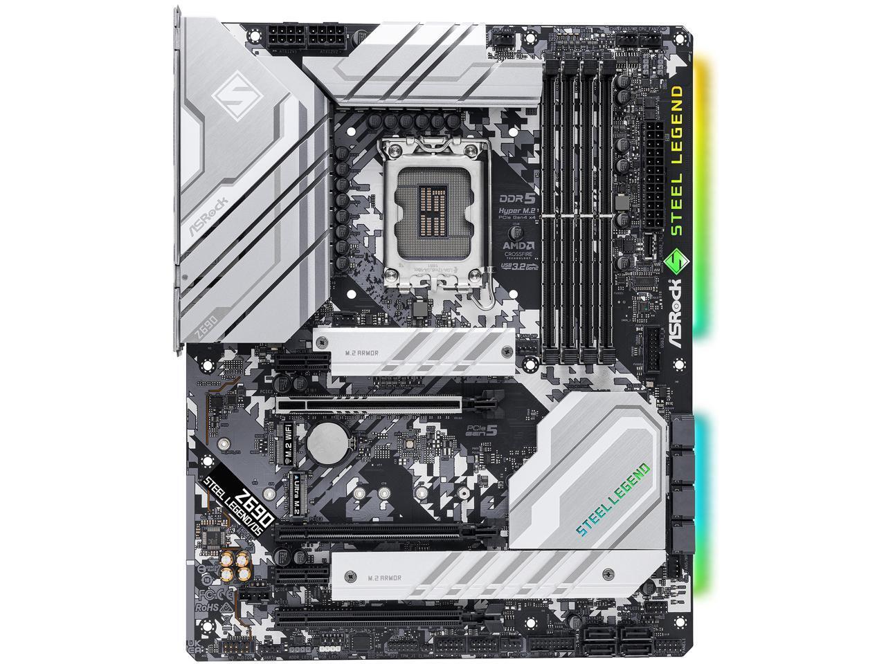 ASRock Z690 STEEL LEGEND/D5 / ATX LGA1700 4xDDR4 5333