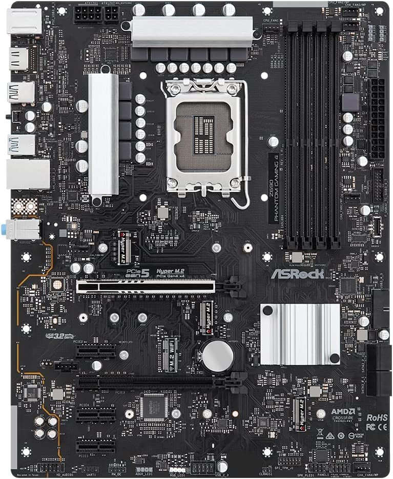 ASRock Z690 PHANTOM GAMING 4/D / ATX LGA1700 4xDDR5 5800