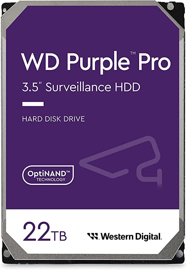 WesternDigital Purple Pro WD221PURP / 22TB 3.5 HDD