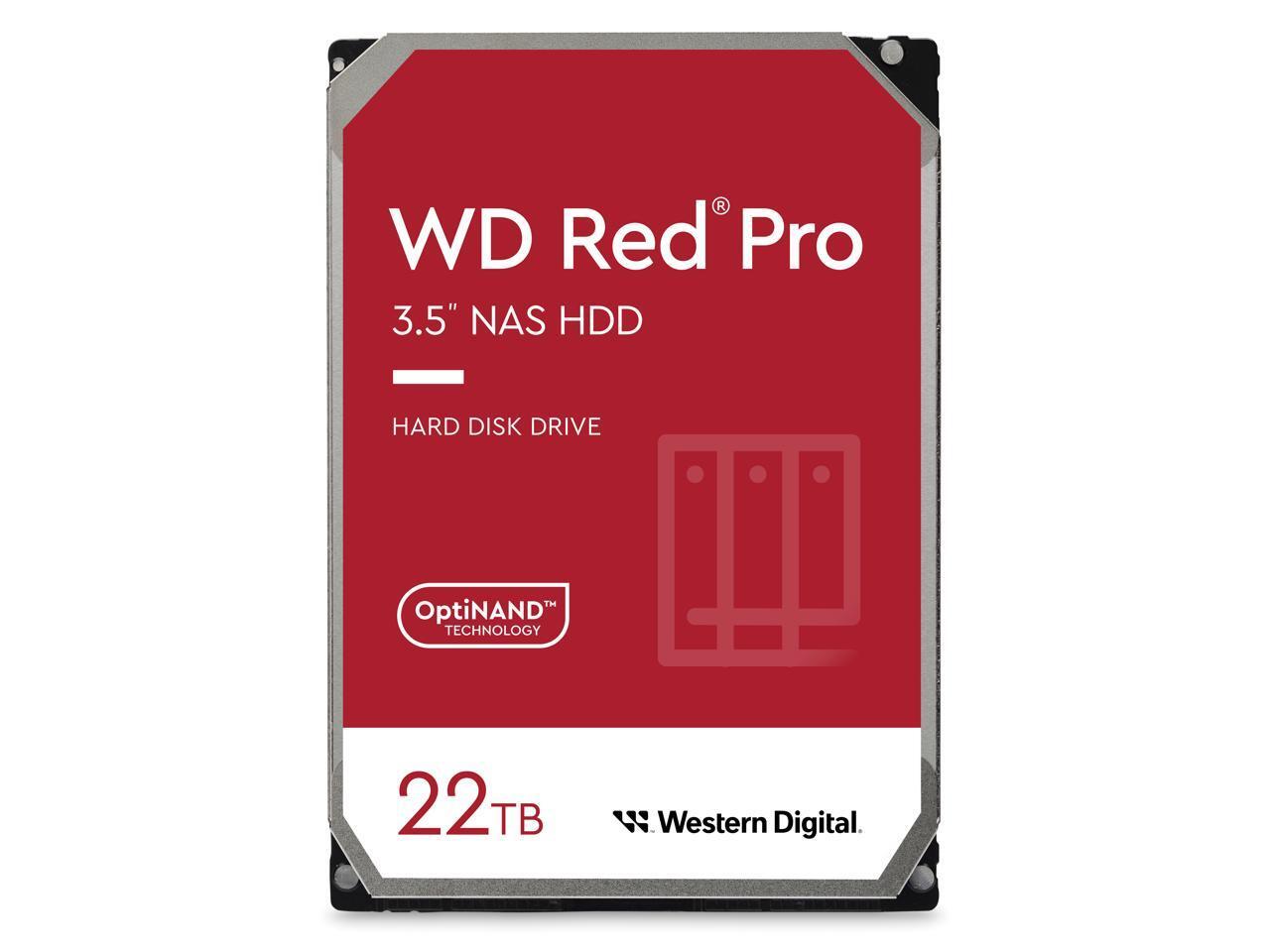 WesternDigital Red Pro WD221KFGX / 22TB 3.5 HDD /