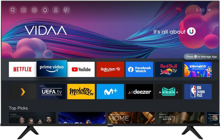 Hisense 55A6BG / 55 IPS DLED UHD VIDAA U5 OS