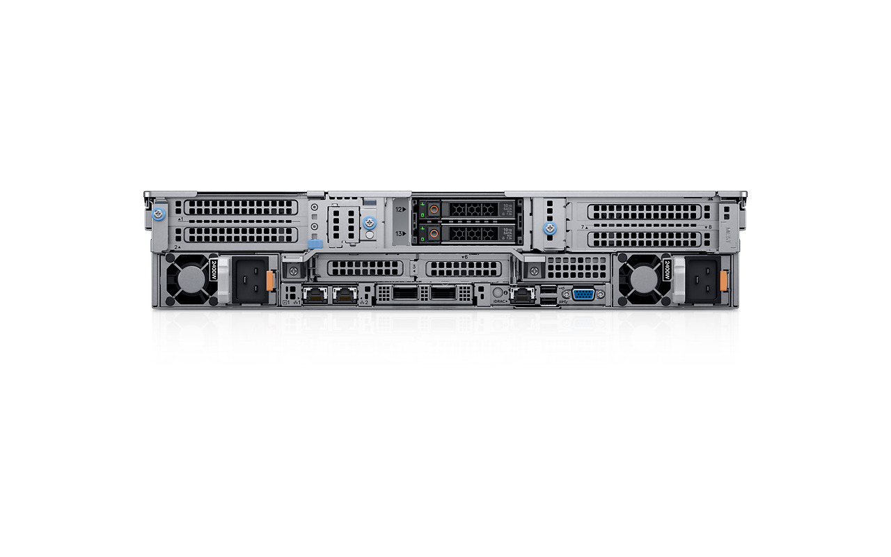 DELL PowerEdge R7525 2U / 2x AMD EPYC 7452 / 2x 32GB ECC / BOSS 2x 240GB M.2 / 4x 960GB SSD / PERC H755 / IDRAC9 / 2x 1400W PSU /