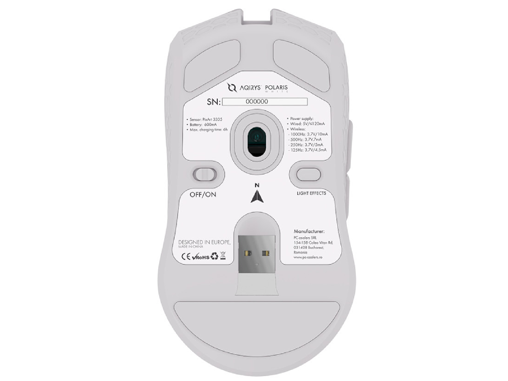 AQIRYS POLARIS Wireless White