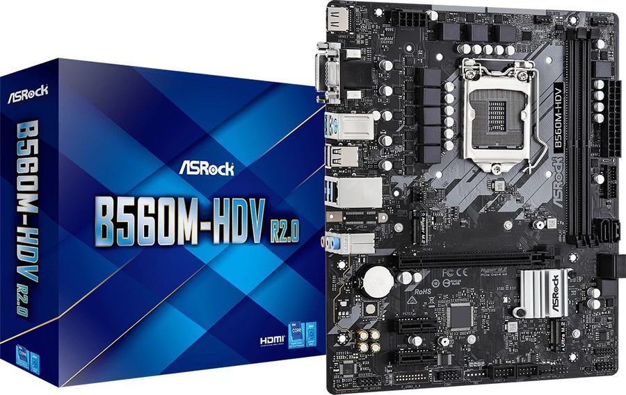 ASRock B560M-HDV R2.0 / mATX LGA1200 DDR4
