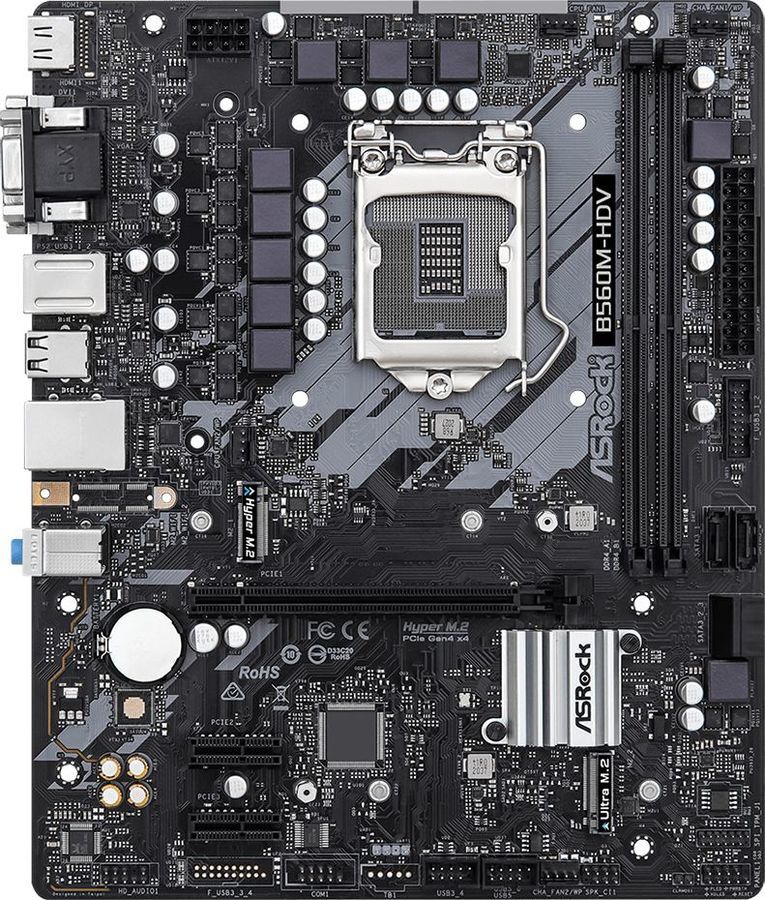 ASRock B560M-HDV R2.0 / mATX LGA1200 DDR4