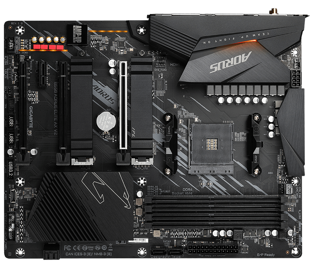 GIGABYTE B550 AORUS Elite AX V2 / ATX AM4 DDR4 Wi-Fi 6